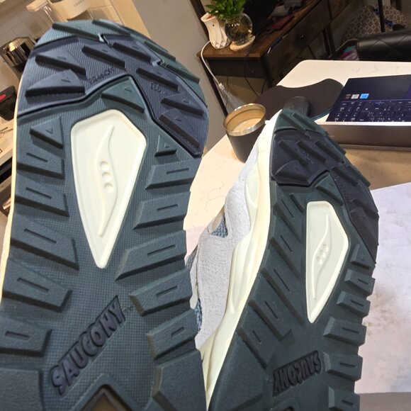 Saucony x Colour Plus Companie Grid Shadow 2 ‘Arctic Trek’ Mens Size 12 Sneakers - Picture 9 of 11